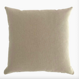 Taupe Canvas Floor Pillow Cover