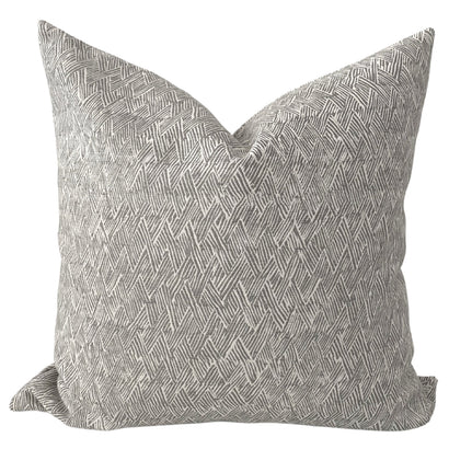 Ashen Gray | Outdoor Pillow Cover