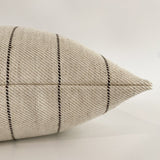 Antique Stripe | Brown Pillow Cover