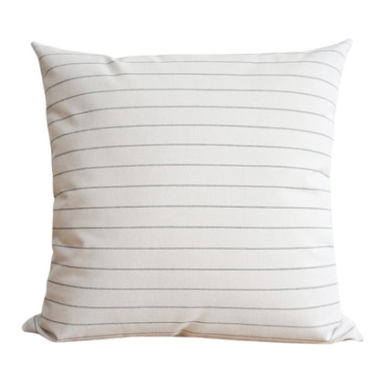 Minimal Stripe | Gray Outdoor Pillow Cover