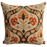 Medallion Floral Pillow Cover