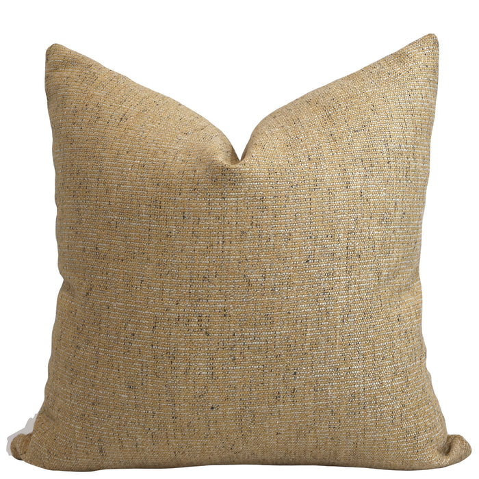 Antiqued Gold Pillow Cover