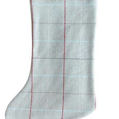 Baby Blue | Boho Style Holiday Stocking 9