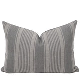 Blue Heron Stripe Pillow Cover