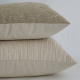 Boho-chic Natural Pillow Cover Set