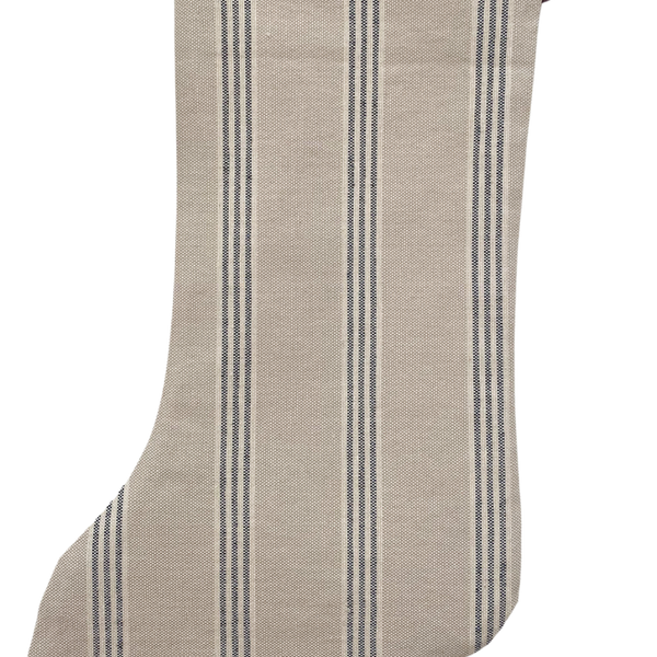 Vintage Stripe | Boho Christmas Stocking