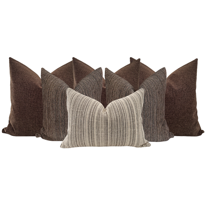 Bed Pillow Combo 'Bourbon'