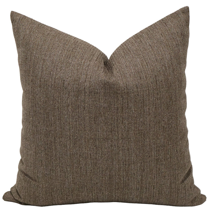 Brown Jumper Pillow Cover