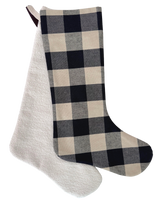 Buffalo Winter Christmas Stocking Set Two