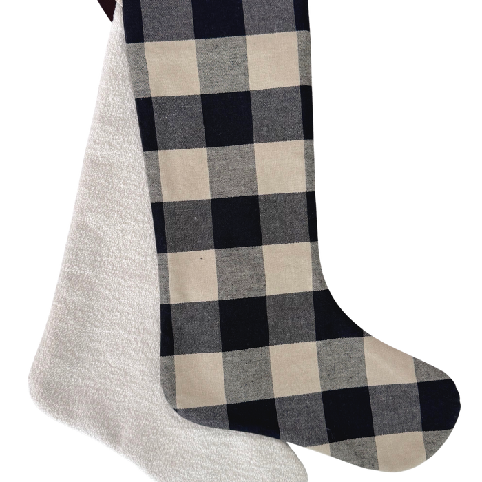 Buffalo Winter Christmas Stocking Set Two