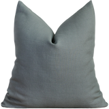 Caribbean Teal Linen Pillow Cover