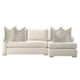 Chaise Sectional Sofa Pillow Combo | 'Penny'