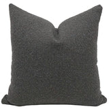 Charcoal Boucle Pillow Cover