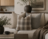 Eald Plaid Pillow Cover