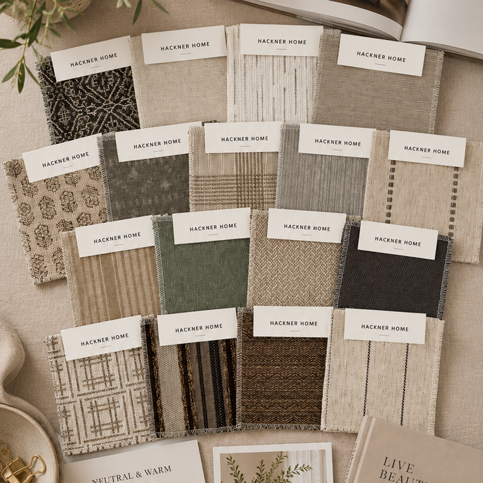 Fabric Sample Kit | Neutral & Warm