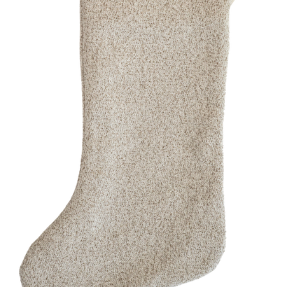 Crema | Boho Christmas Stocking