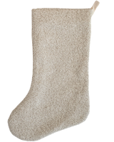 Crema | Boho Christmas Stocking