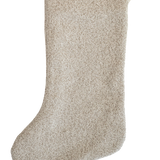 Crema | Boho Christmas Stocking