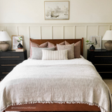 Antique Stripe | Brown Pillow Cover