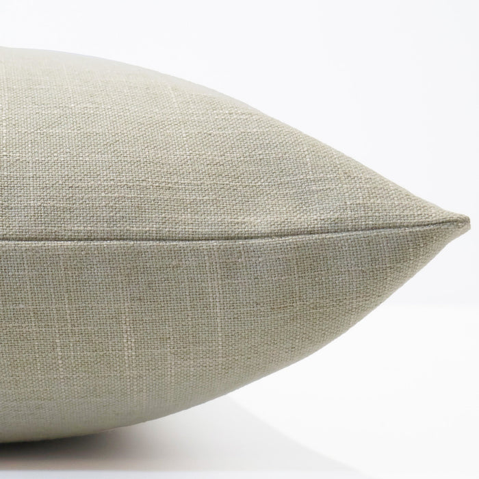 Earthen Taupe Linen Pillow Cover