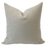 Earthen Taupe Linen Pillow Cover