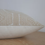 Embroidered Doily Pillow Cover
