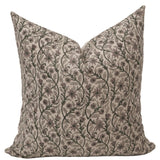 Garden Trellis Block Print Pillow Cover