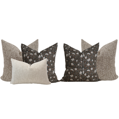Sofa Pillow Combo 'Gathered Comfort'
