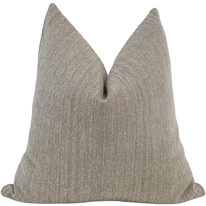 Gray Stone Outdoor Pillow Cover