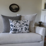 Peppercorn Gray Pillow Cover