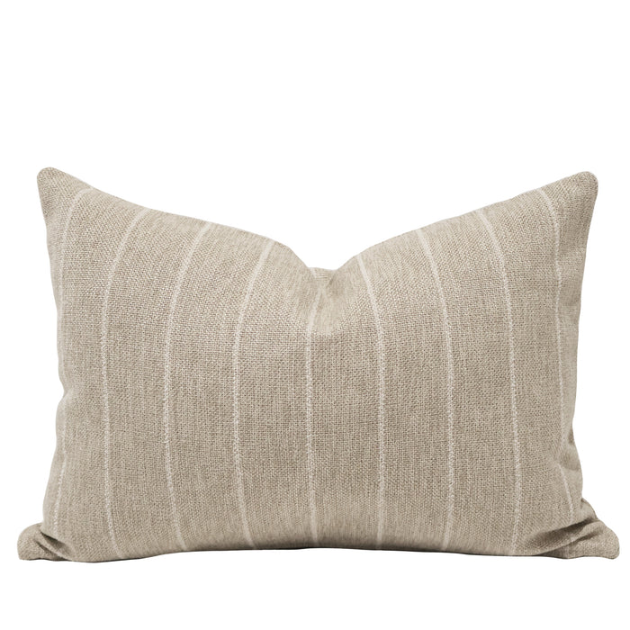 Heritage Stripe - Ivory Pillow Cover