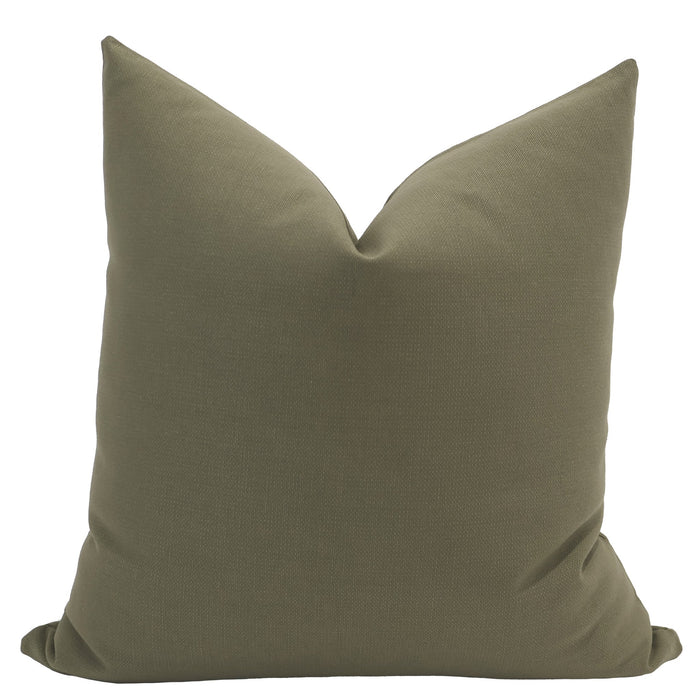 Solid Canvas | Artichoke Pillow Cover