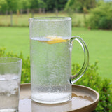 Bubble Glass Pitcher