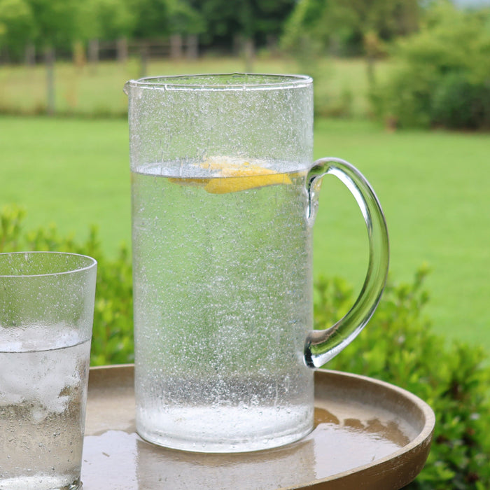 Bubble Glass Pitcher