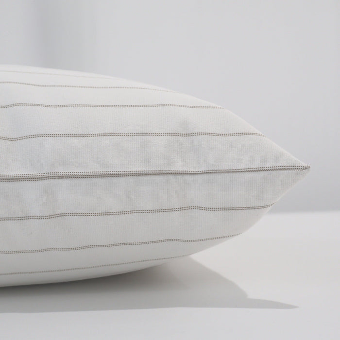 Minimal Stripe | Brown Outdoor Pillow Cover