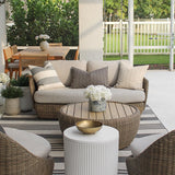 Creamy Indoor/Outdoor Pillow Cover