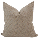 Rose Amour Block Print Pillow Cover