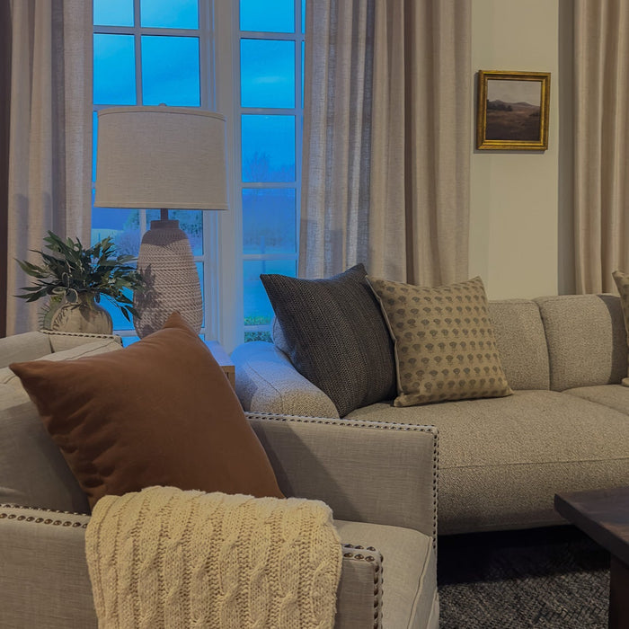 Modern Chic Living Room Pillow Combo
