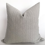 Watermark Gray Pillow Cover