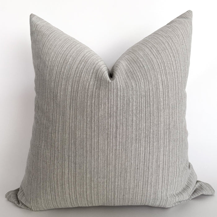 Watermark Gray Pillow Cover