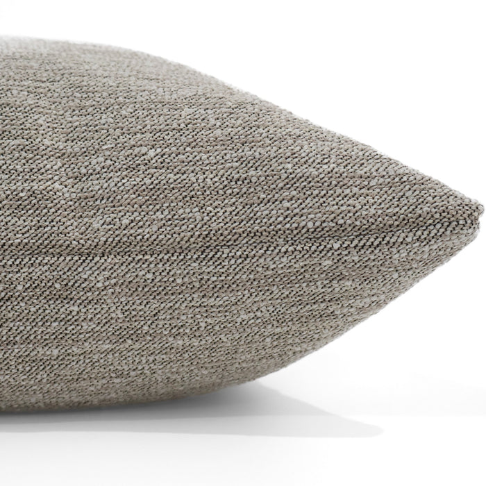 Gray Stone Outdoor Pillow Cover