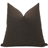 Dark Brown Outdoor Pillow Cover