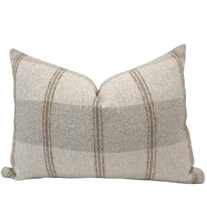 Mesa Stripe | Wheat Pillow Cover