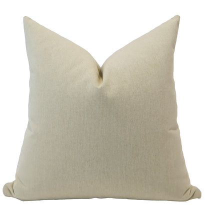 Solid Canvas | Tan Pillow Cover
