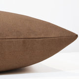 Fired Red Linen Pillow Cover