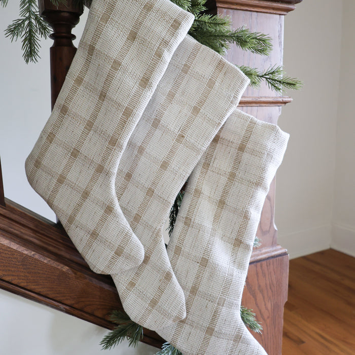 Willow | Small Minimal Christmas Stocking