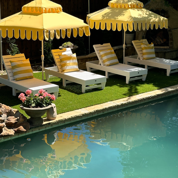 Cabana Yellow | Outdoor Pillow Cover