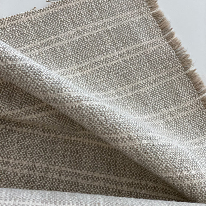 Kohlie Stripe Gray Fabric