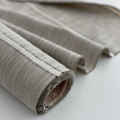 Thunder Gray Stripe Fabric