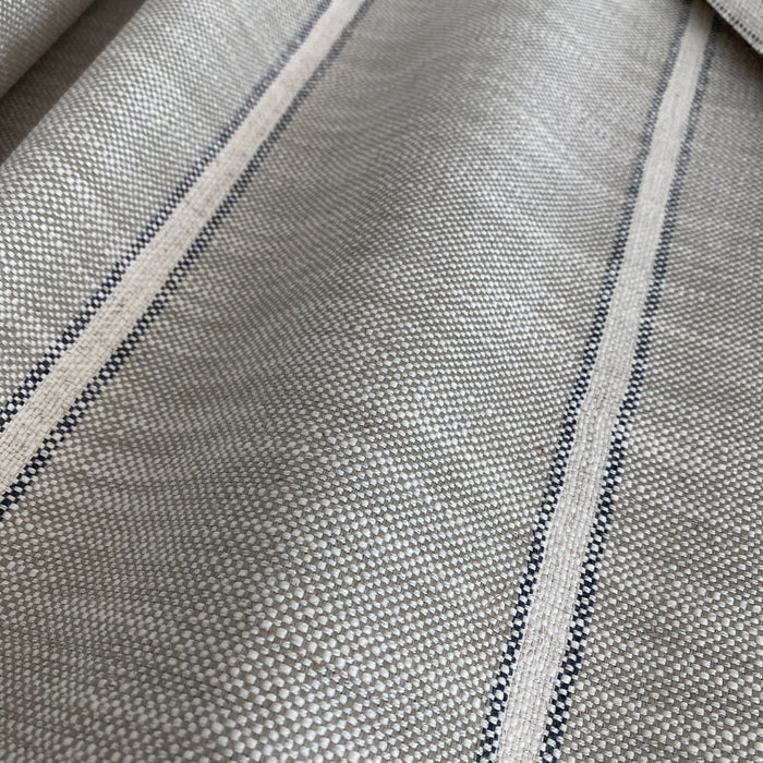 Thunder Gray Stripe Fabric